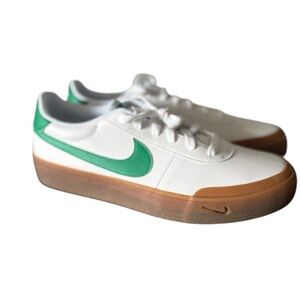 🆕 Nike Court Shot Sneakers White and Green Brown Gum Size 11 NIB